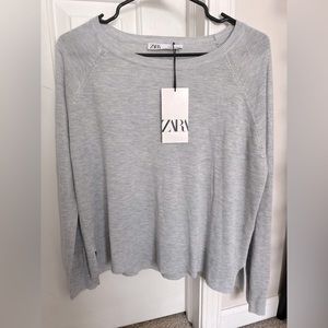 NEW Grey Zara Cardigan / Sweater